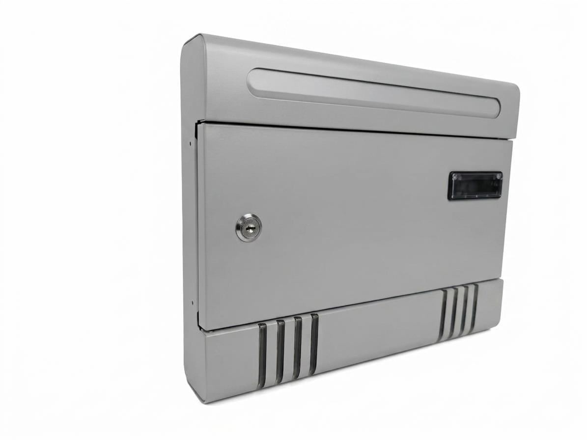boxob cassetta postale da esterno luxury large silver 1 comparto ean 8055594872313