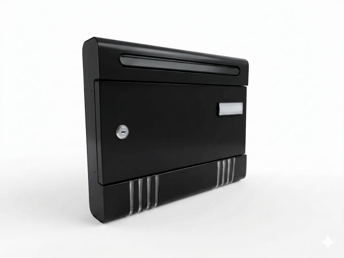 boxob cassetta postale da esterno luxury nero 1 comparto ean 8055594872306