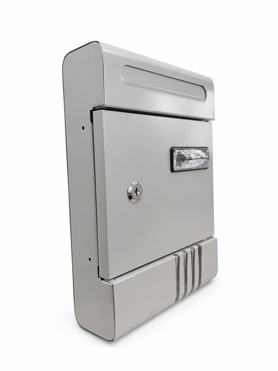 boxob cassetta postale da esterno luxury silver 1 comparto ean 8055594872191