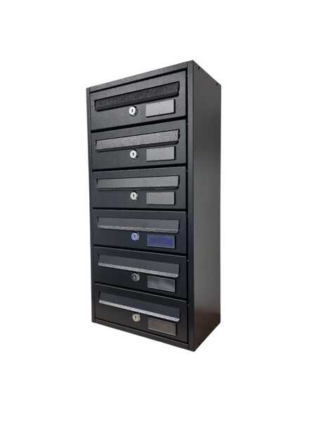 boxob cassetta postale da esterno imperium 983 neronero ean 8055594870005