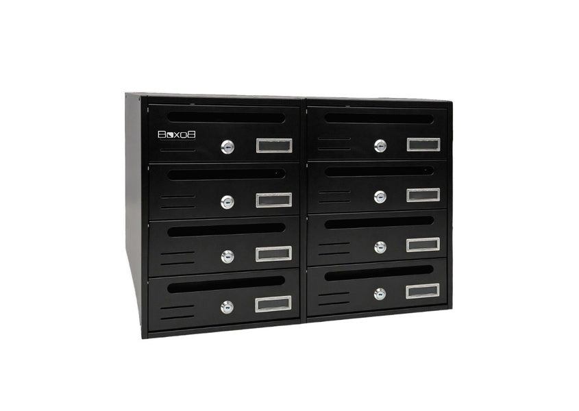 boxob cassetta postale da interno domus 700 nero ean 8055594871989