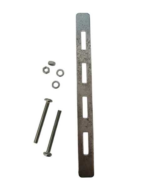 boxob traversino in acciaio per il fissaggio delle cassette postali ean 8055594871859