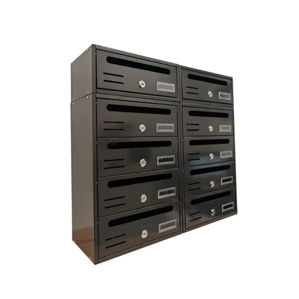 boxob cassetta postale da interno domus 700 nero ean 8055594871989