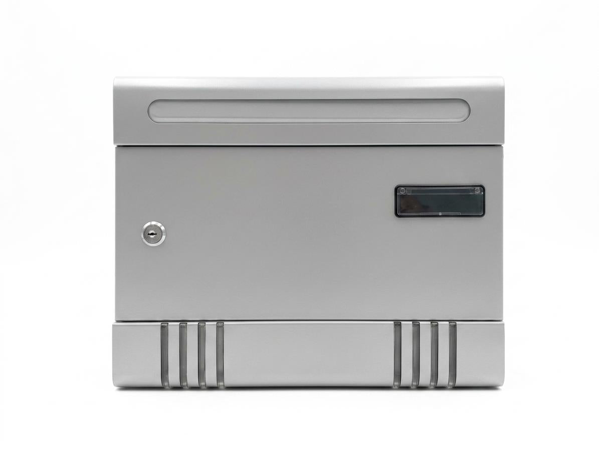 boxob cassetta postale da esterno luxury large silver 1 comparto ean 8055594872313