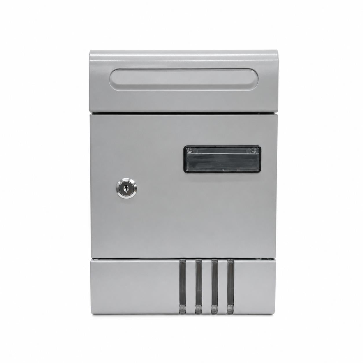 boxob cassetta postale da esterno luxury silver 1 comparto ean 8055594872191