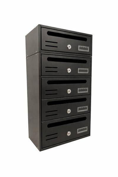 boxob cassetta postale da interno domus 700 nero ean 8055594871989