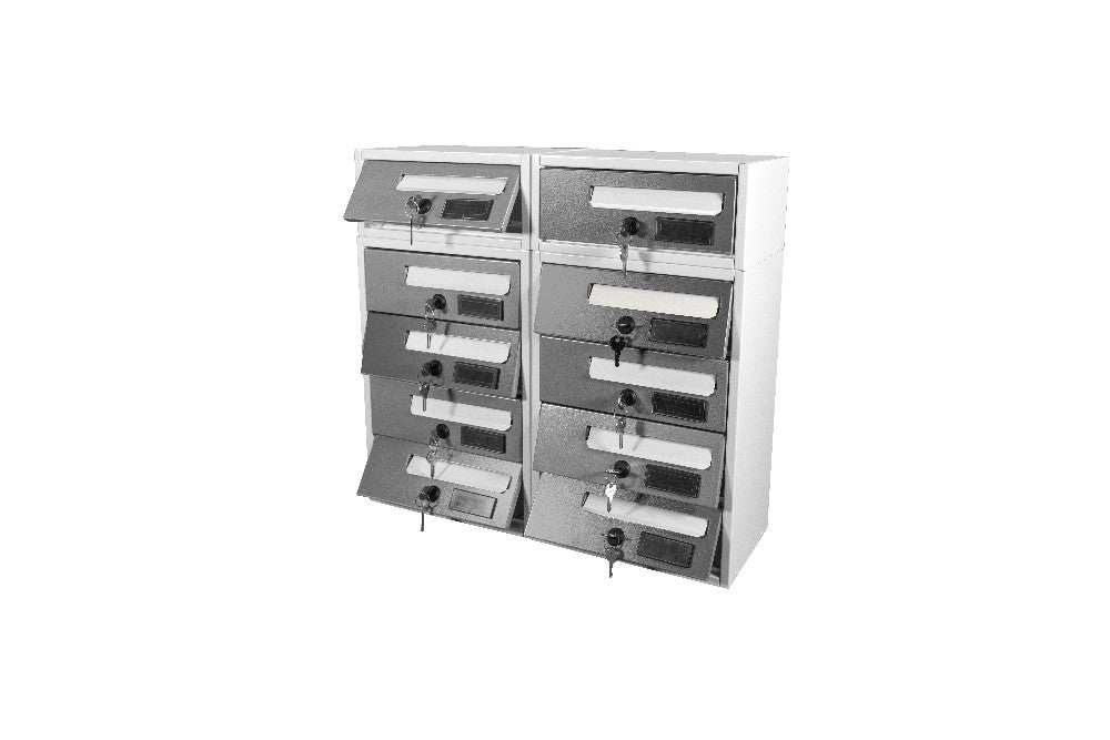 boxob cassetta postale da esterno imperium 983 biancogrigio ean 8057724191776