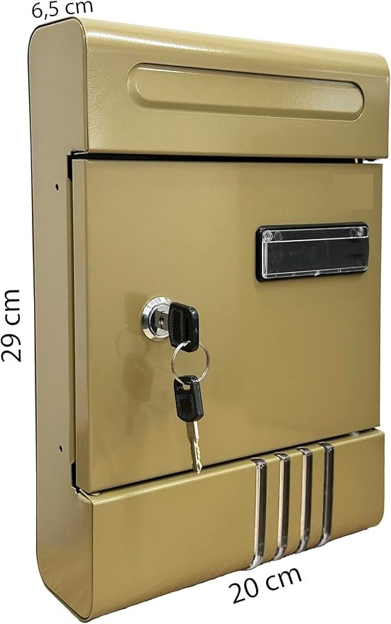 boxob cassetta postale da esterno luxury bronzo 1 comparto ean 8055594872207