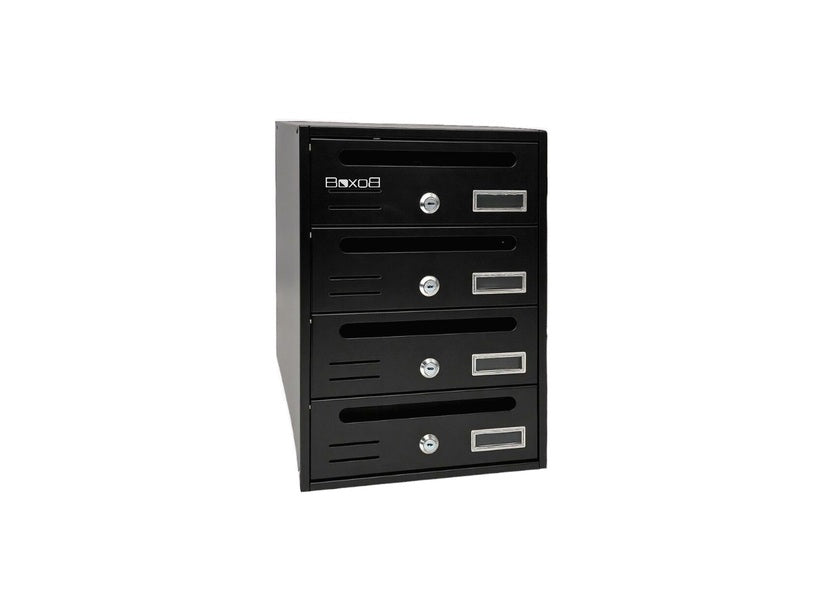 boxob cassetta postale da interno domus 700 nero ean 8055594871989