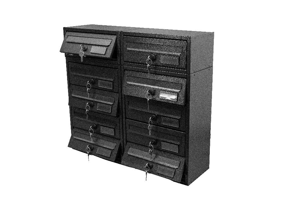 boxob cassetta postale da esterno imperium 983 neronero ean 8057724190007