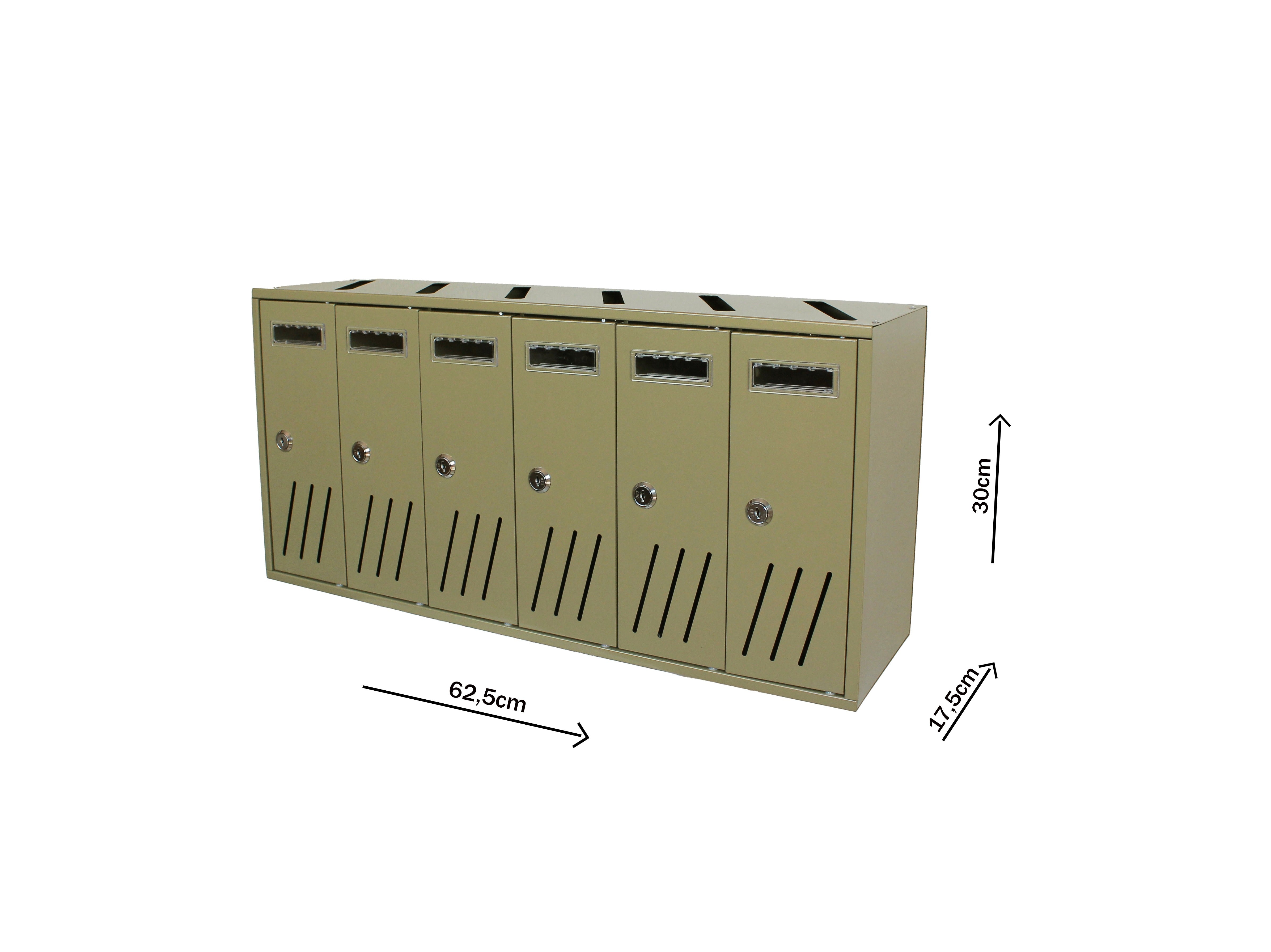boxob cassetta postale da interno serenity 800 giallo senape ean 8057724192711
