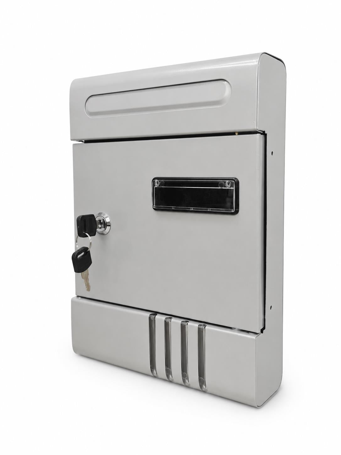 boxob cassetta postale da esterno luxury silver 1 comparto ean 8055594872191