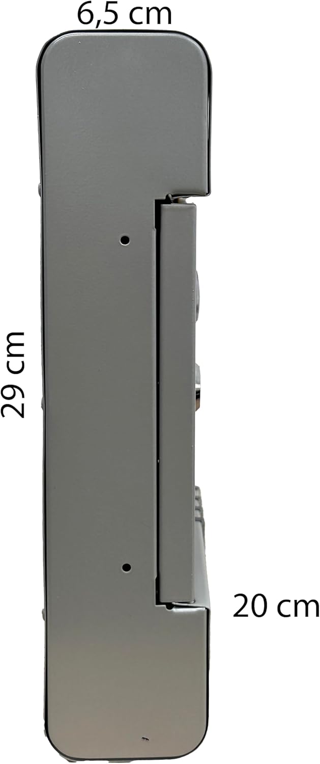 boxob cassetta postale da esterno luxury silver 1 comparto ean 8055594872191