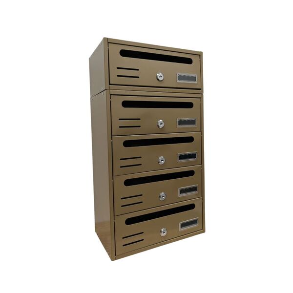 boxob cassetta postale da interno domus 700 bronzo ean 8055594871910
