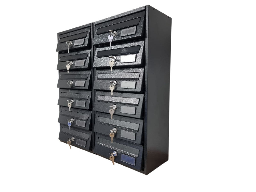 boxob cassetta postale da esterno imperium 983 neronero ean 8057724190007