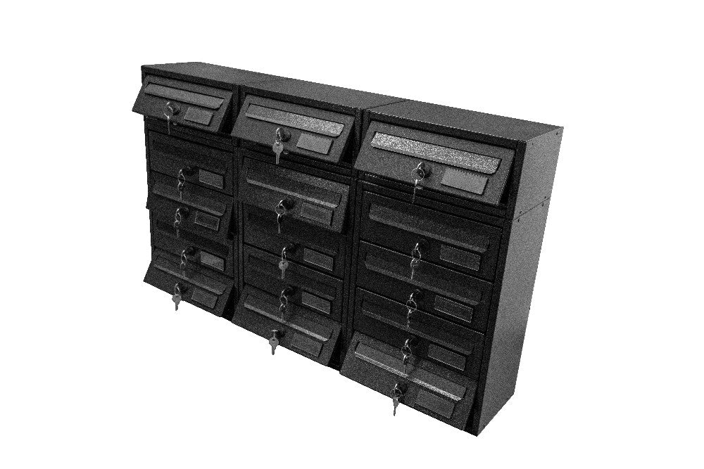 boxob cassetta postale da esterno imperium 983 neronero ean 8057724190007