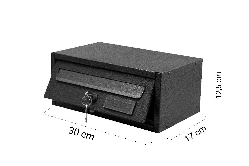 boxob cassetta postale da esterno imperium 983 neronero ean 8057724190007
