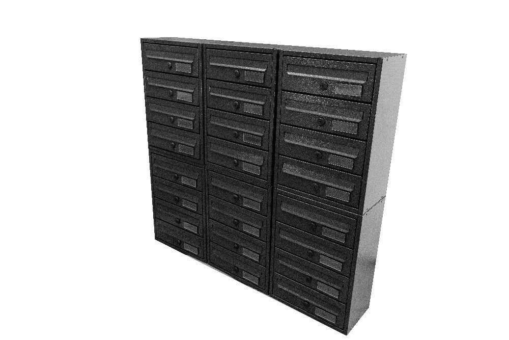 boxob cassetta postale da esterno imperium 983 neronero ean 8057724190007
