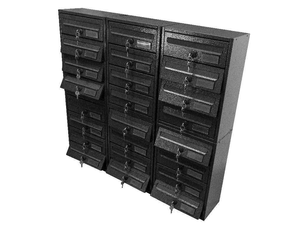 boxob cassetta postale da esterno imperium 983 neronero ean 8057724190007