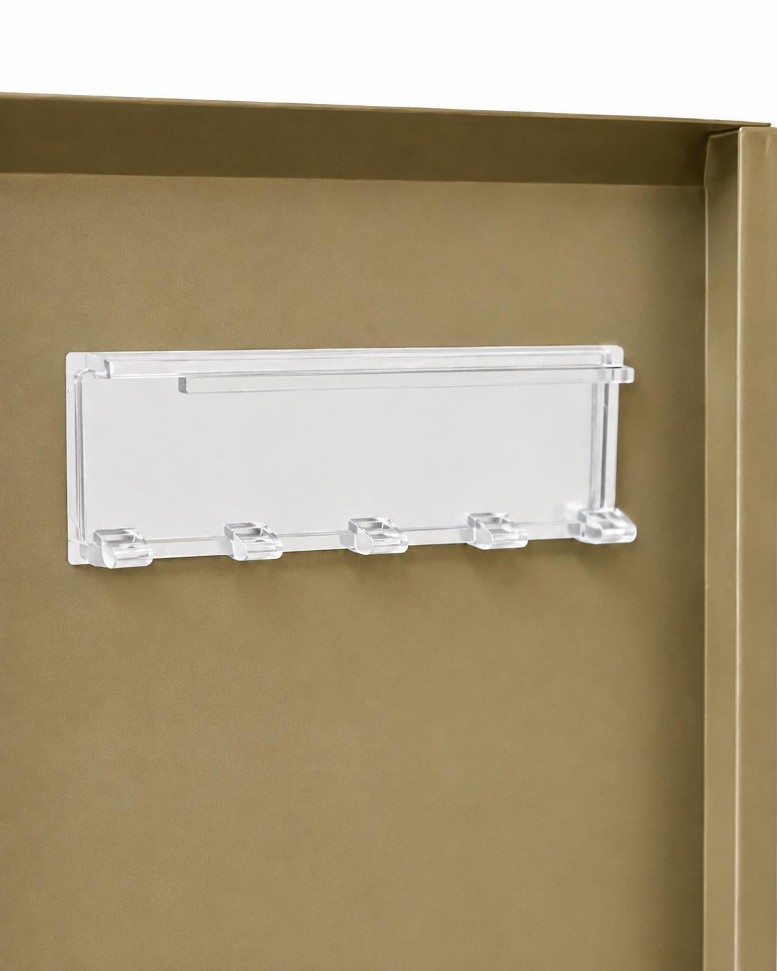 boxob targhetta portanome trasparente a incastro compatibile con i modelli domus 700 e serenity 800 6 pezzi 